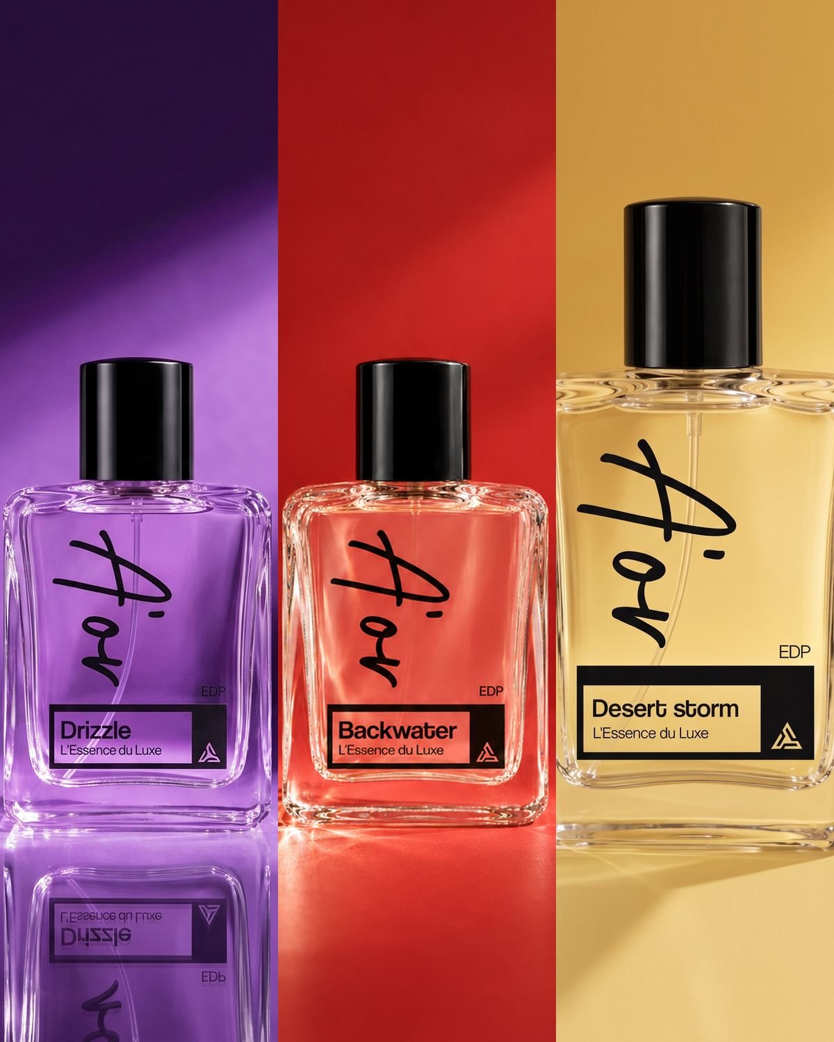 The Places Trio: Drizzle, Backwater and Desert Storm